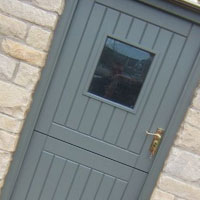 Grey Stable Doors