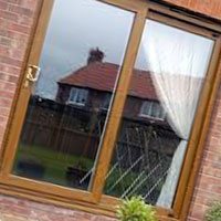 Light Oak Patio Door